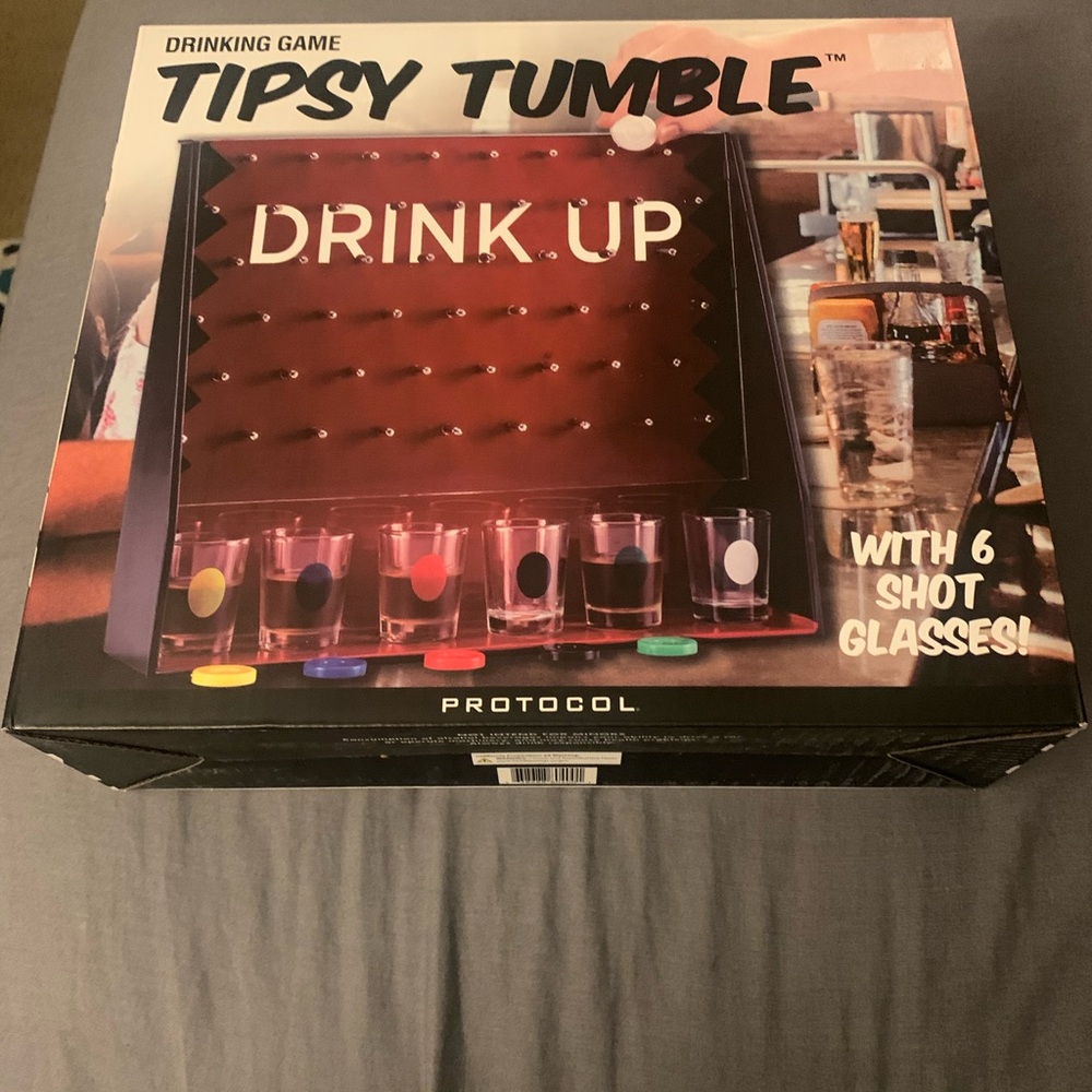 Tipsy Tumble Drinking Game- brand new in sealed box